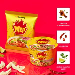 Samyang MEP Red Pepper Chicken & Cilantro Flavor Instant Noodles